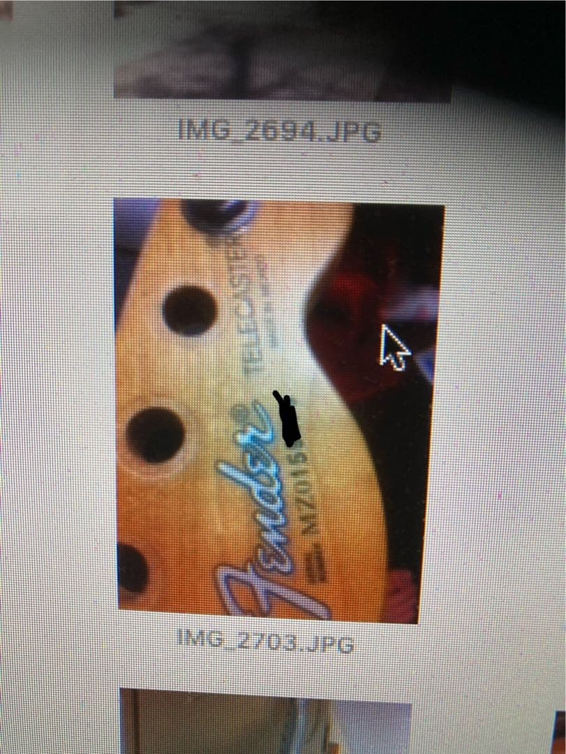 Fender Telecaster The Beatles No.MG2249