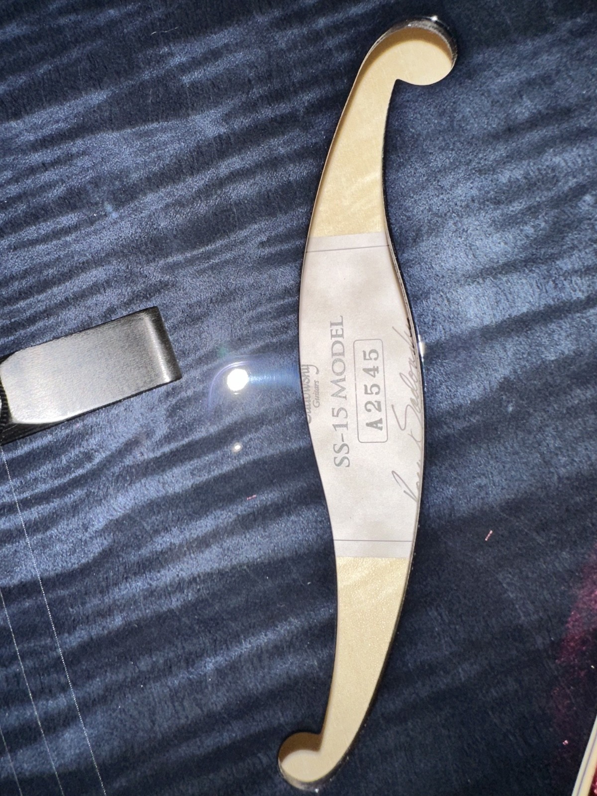 Sadowsky [SS -15] – Jan 2025 Production with Hard Case