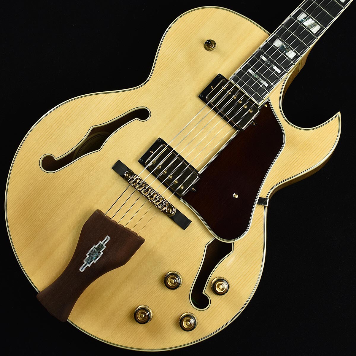 Ibanez LGB30 Natural George Benson Signature Hollow body Electric Guitar