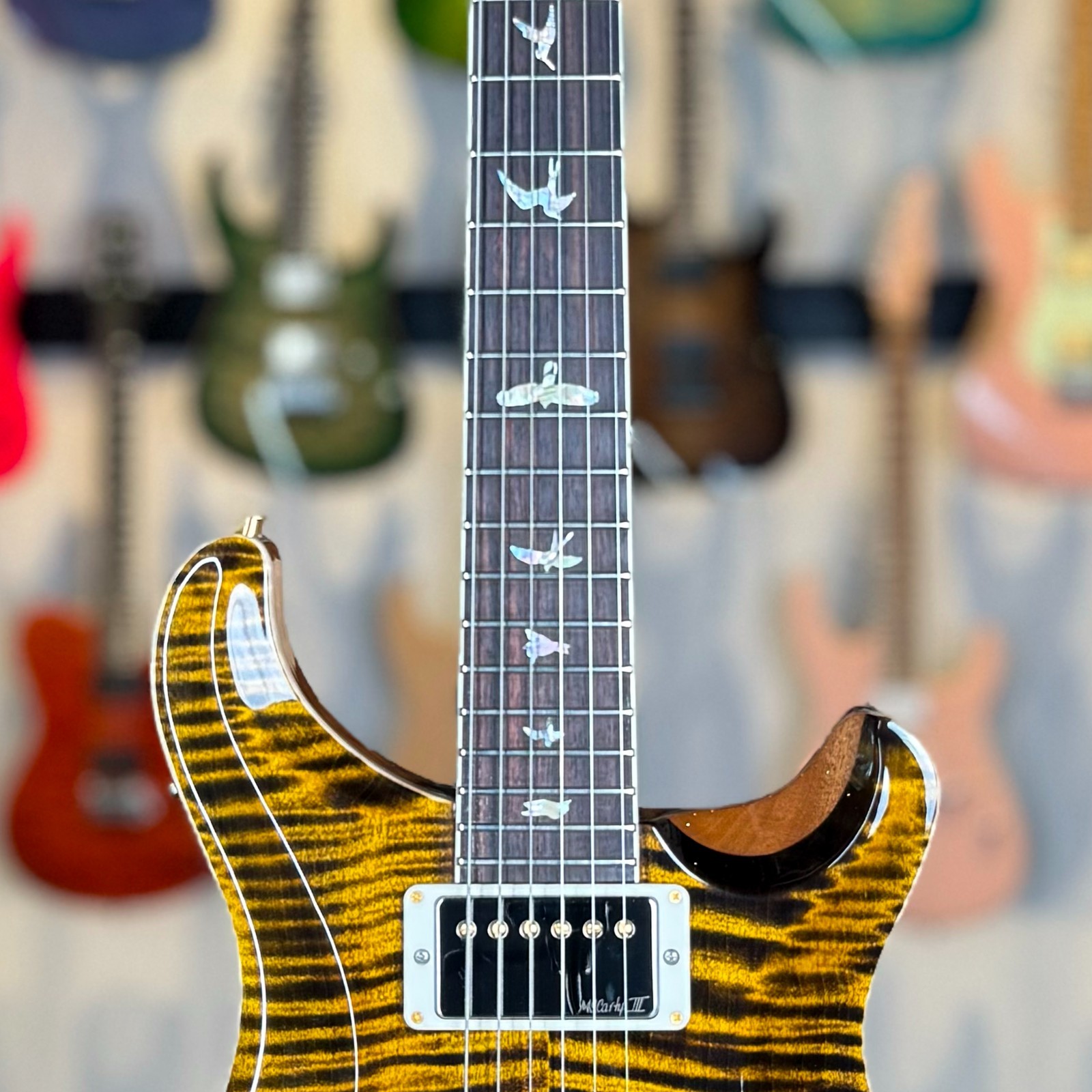 PRS McCarty “10 Top” – Yellow Tiger