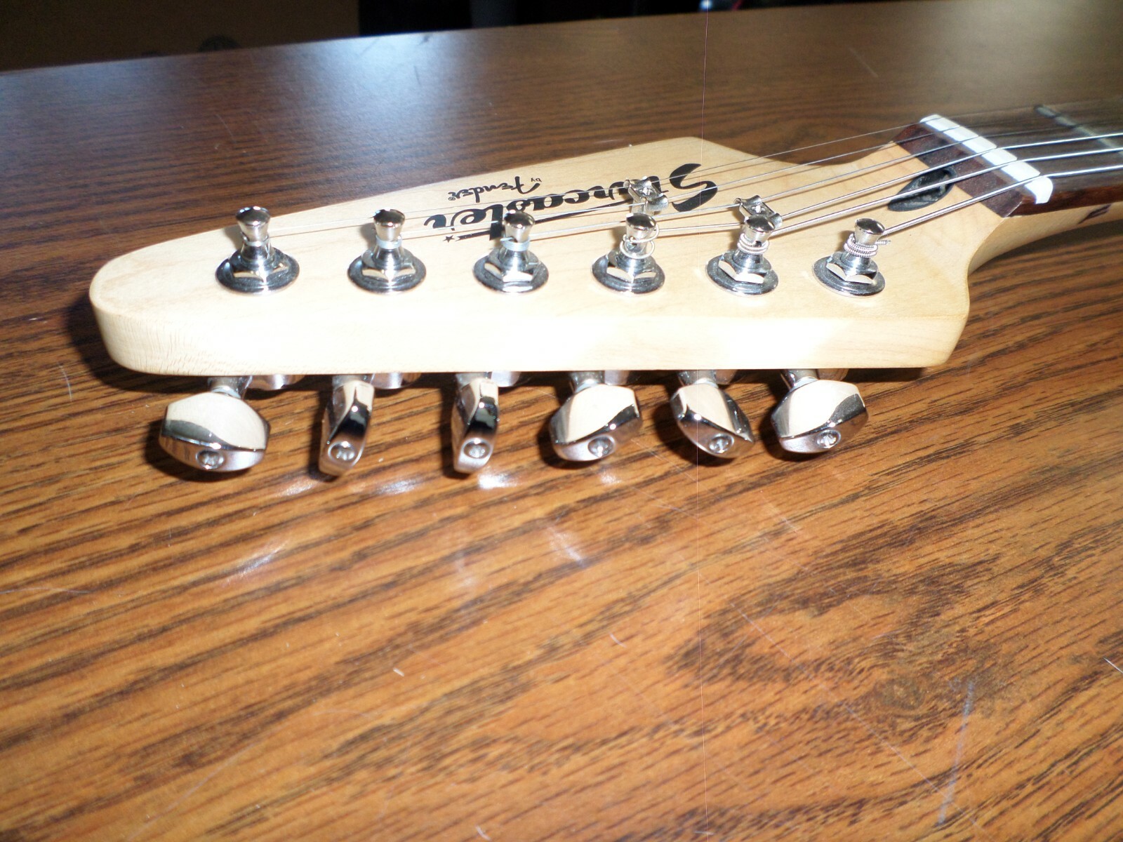 Awesome Black Fender Starcaster Electric Guitar Crafted in Indonesia