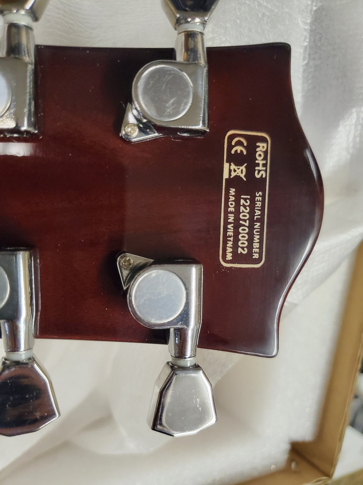 IYV-IJZ-300 TSB Jazz Solid hollow-Body Electric Guitar, Tobacco Sunburst