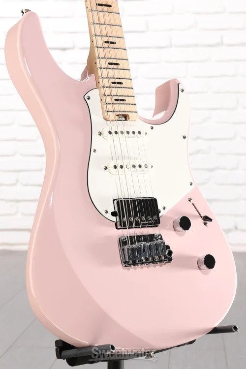 Yamaha PACS+12 Pacifica Standard Plus Electric Guitar – Ash Pink, Maple