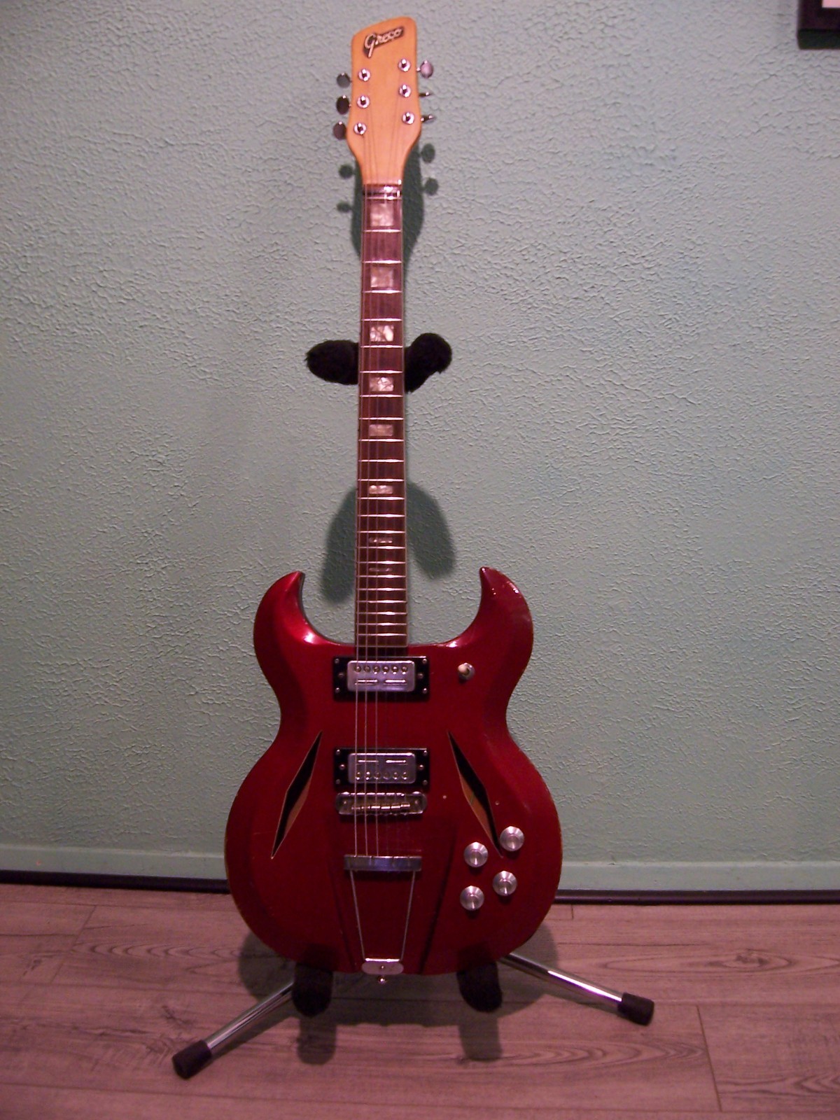 Vintage 1960s Greco SHRIKE /Firstman Baron Guitar Made in Japan