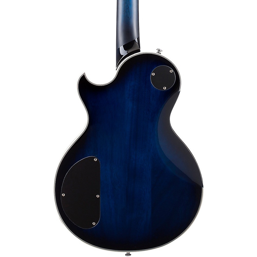 Schecter Guitar Research Solo-II Supreme Electric Guitar See Thru Blue Burst