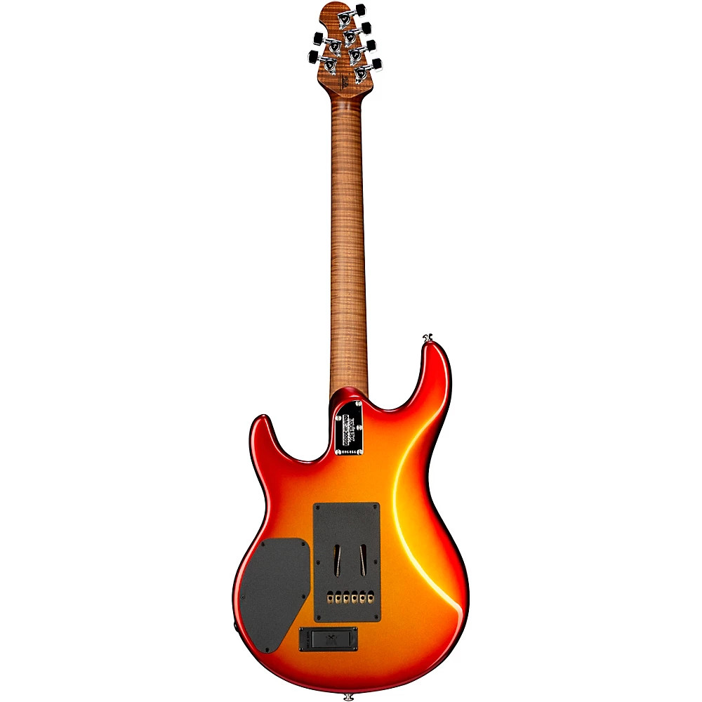 Ernie Ball Music Man Luke 4 HSS Electric Guitar Fireball