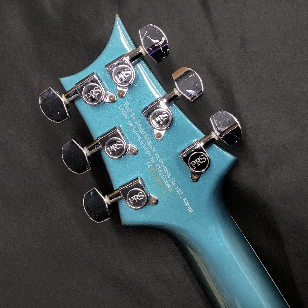 Electric Guitar PRS Paul Reed Smith SE Santana 2001-2002 Blue Made in Korea