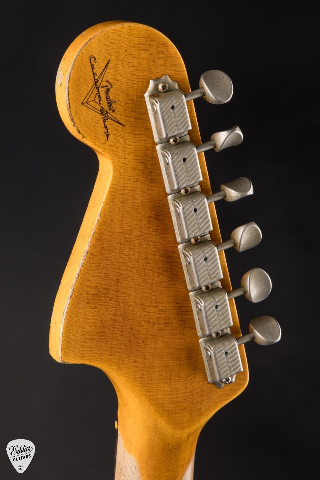 Fender Custom Shop 1962 Bass VI Super Heavy Relic – Super Faded Ocean Turquoise/