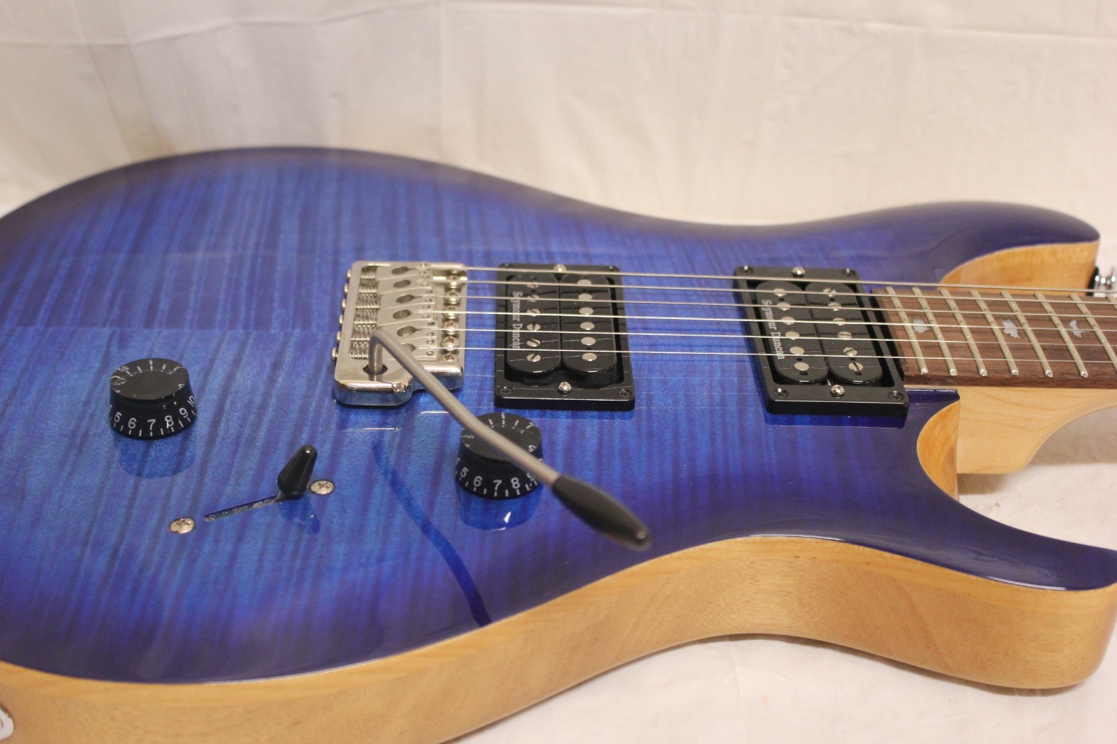 PRS S2 Custom 24 Lake Blue Electric Guitar 6-String Upgraded Pickups/Tuners