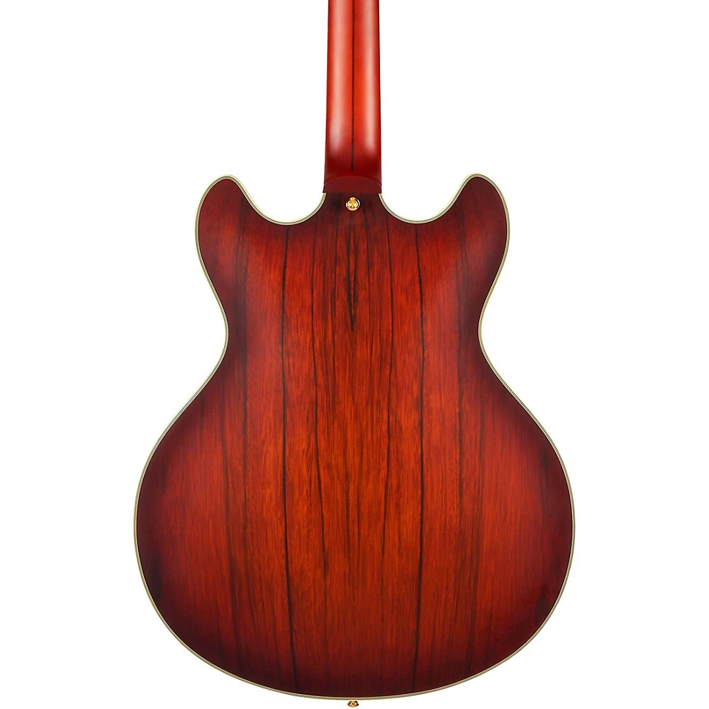 D’Angelico Deluxe DC Semi-Hollow Electric Guitar Satin Brown Burst