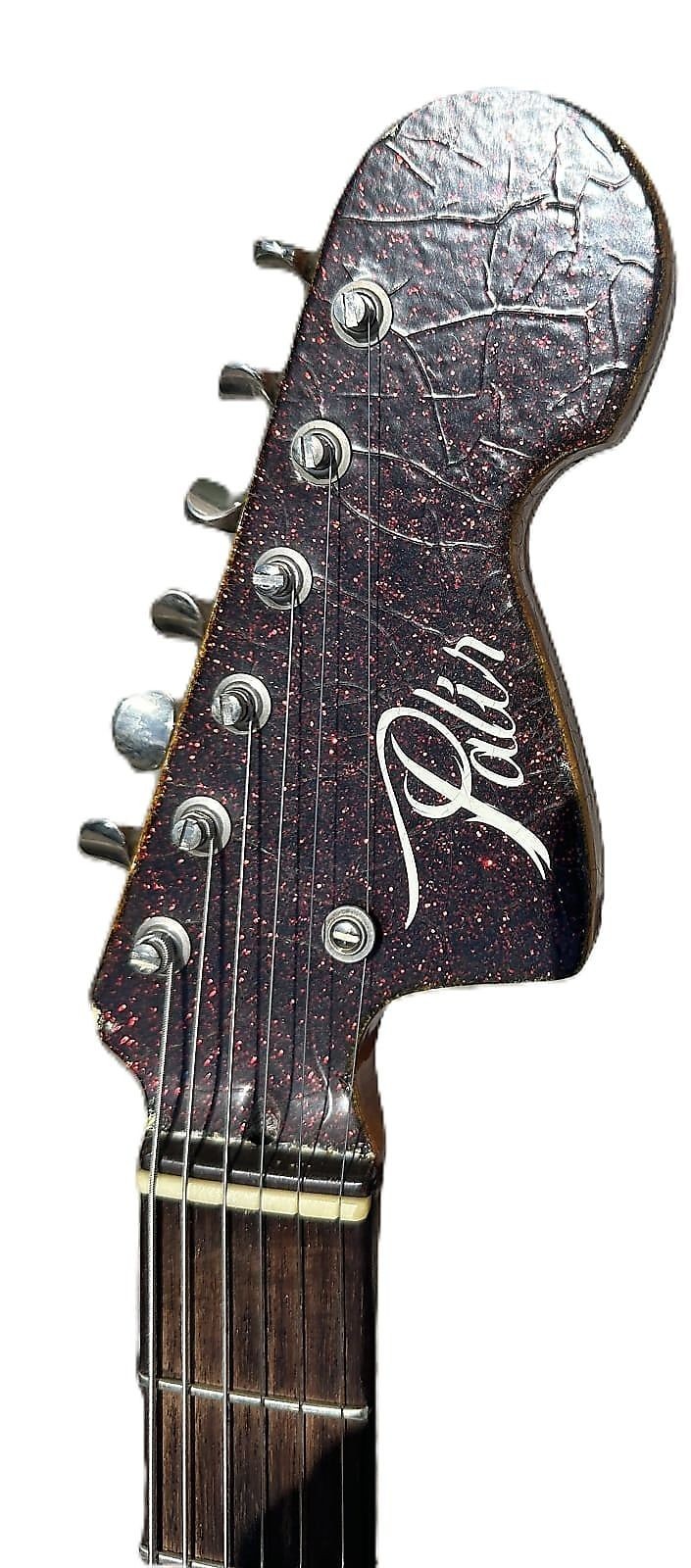 Palir Imperial Heavy Relic Red Sparkle Relic with P90s with Case