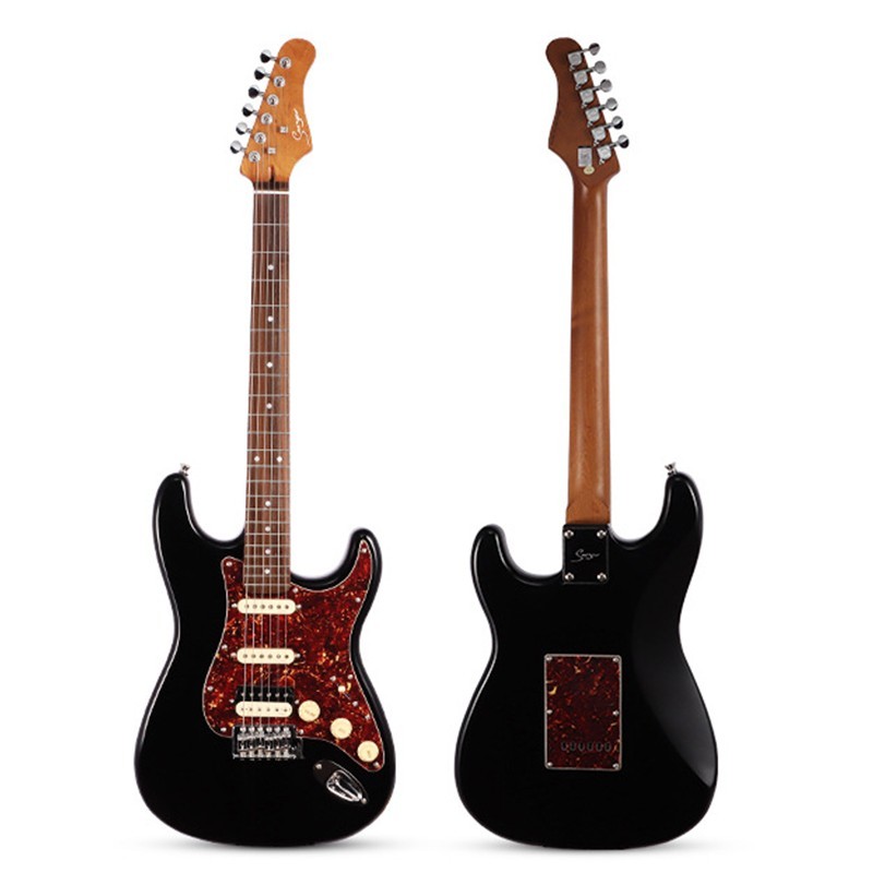 Electric Guitar with Poplar Body Rosewood Fretboard Roasted Maple Matte Neck