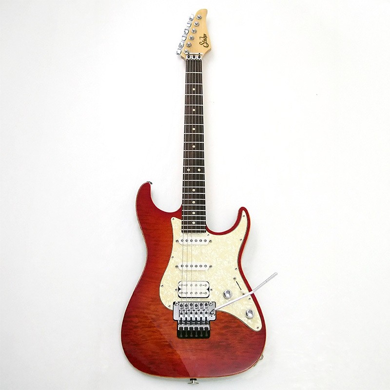 Electric Guitar Suhr J Select Series Red Made in Japan with Soft Case