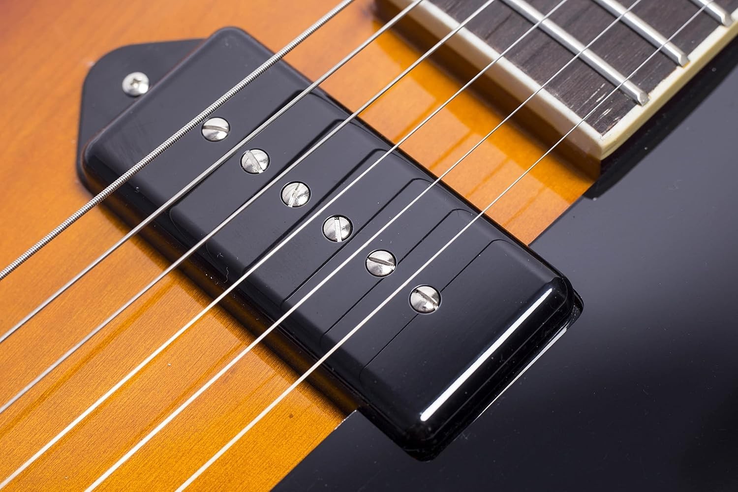 Grote Jazz Electric Guitar Sunburst Finish