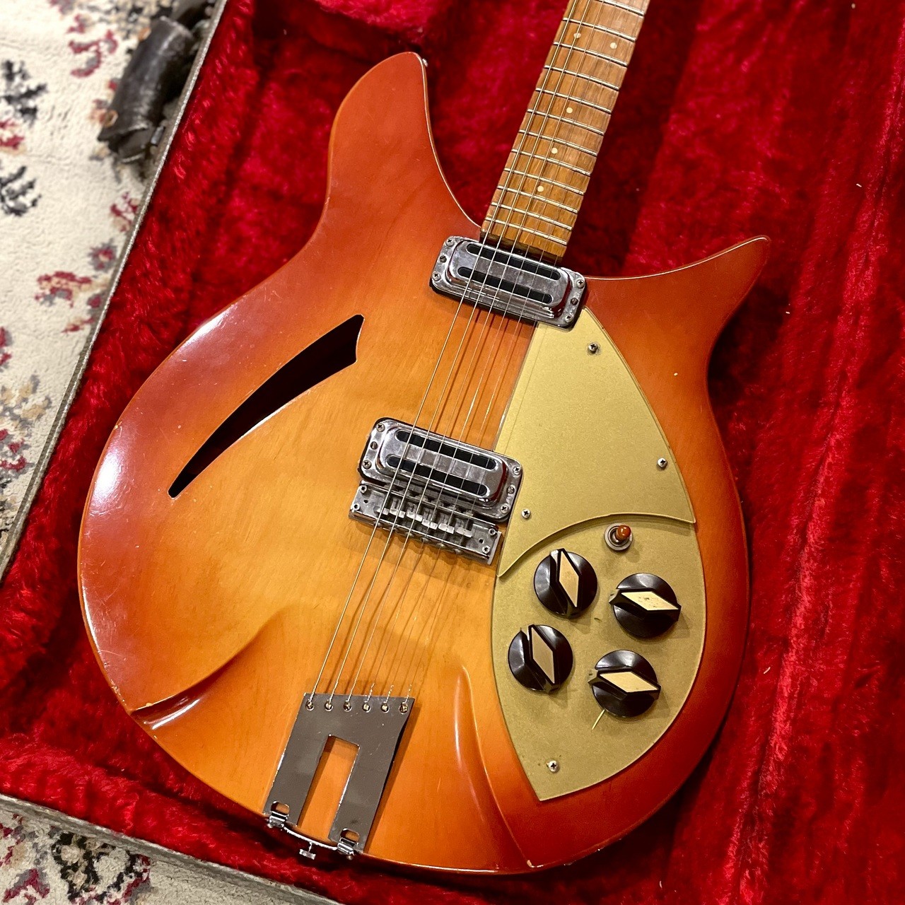 Rickenbacker Model 330 Capri -FIREGLO- Used Electric Guitar 1959