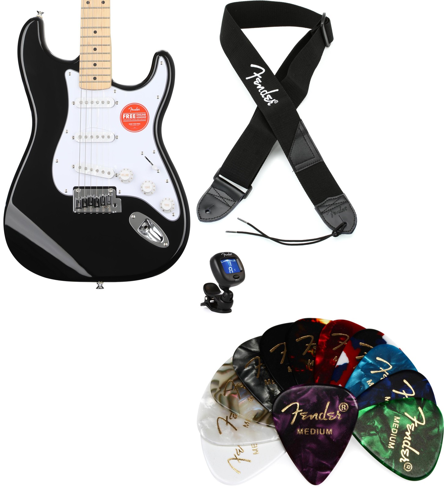 Squier 0378002506 + Fender 0239978005 + Fender 0990662080 + Fender 09803003