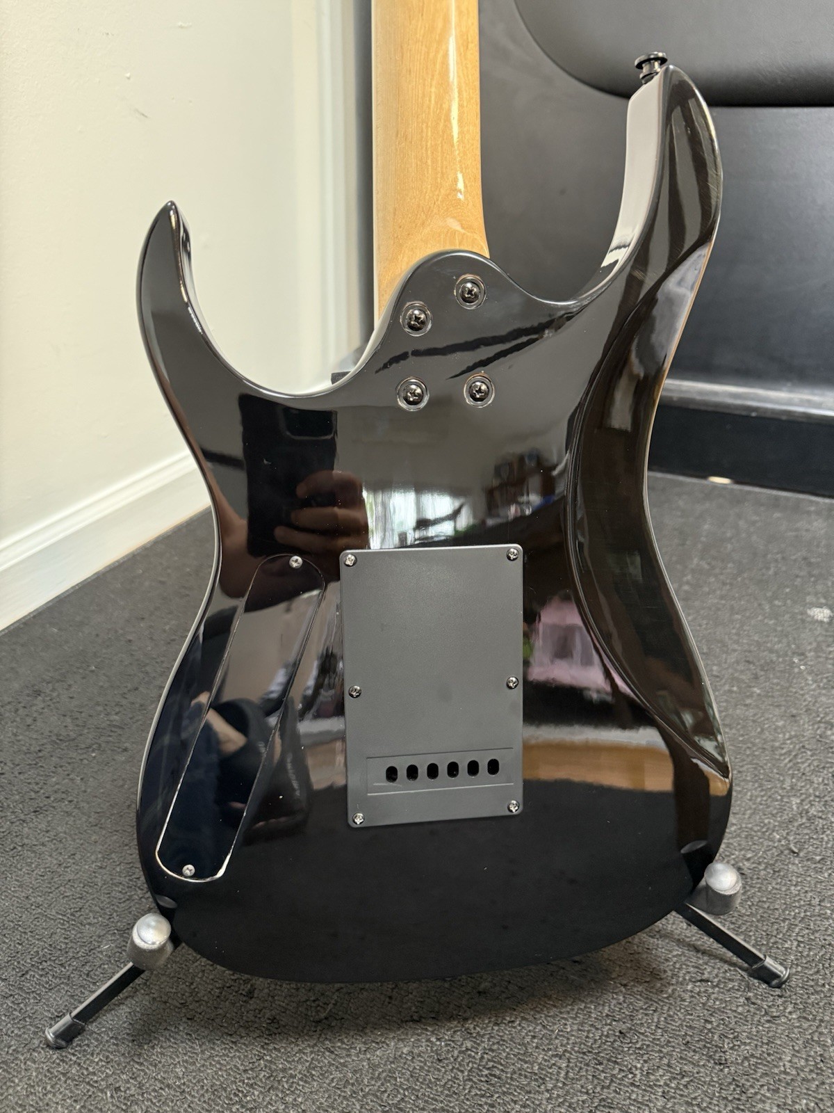 Custom RG Electric Guitar Upgraded Pickups And Unique Artwork Floating Bridge