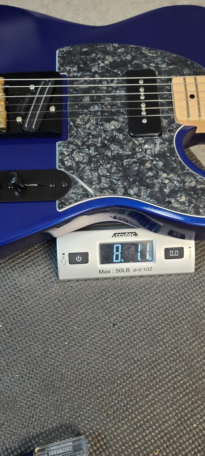 Partscaster Telecaster Made In USA By Adam’s Guitar Addict Poplar, Mighty Might
