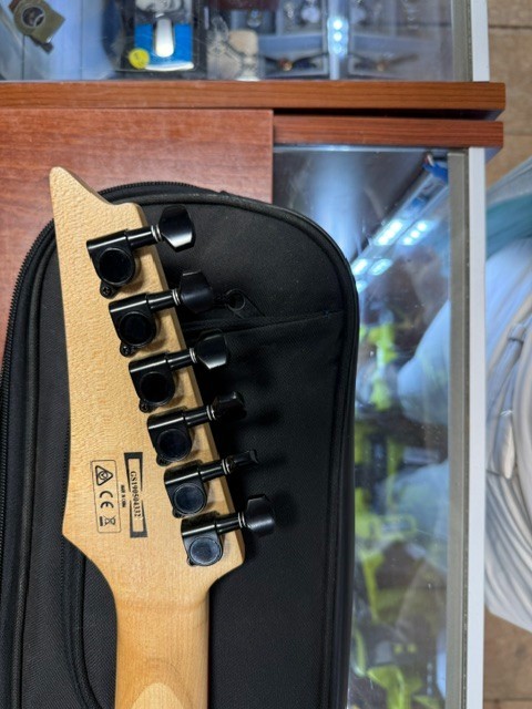 Ibanez GRG131DX RG Gio Black Flat Electric Guitar