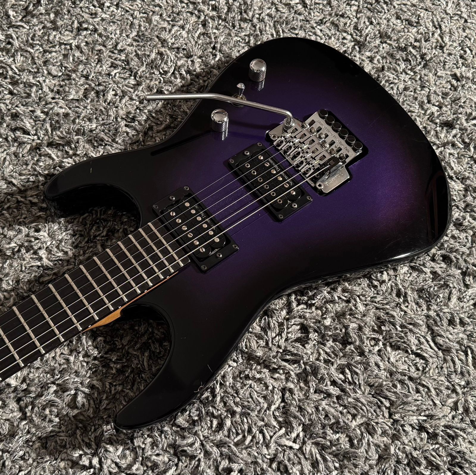 1998 USA Jackson DR2 Dinky Reverse Ultra Violet Burst UVB