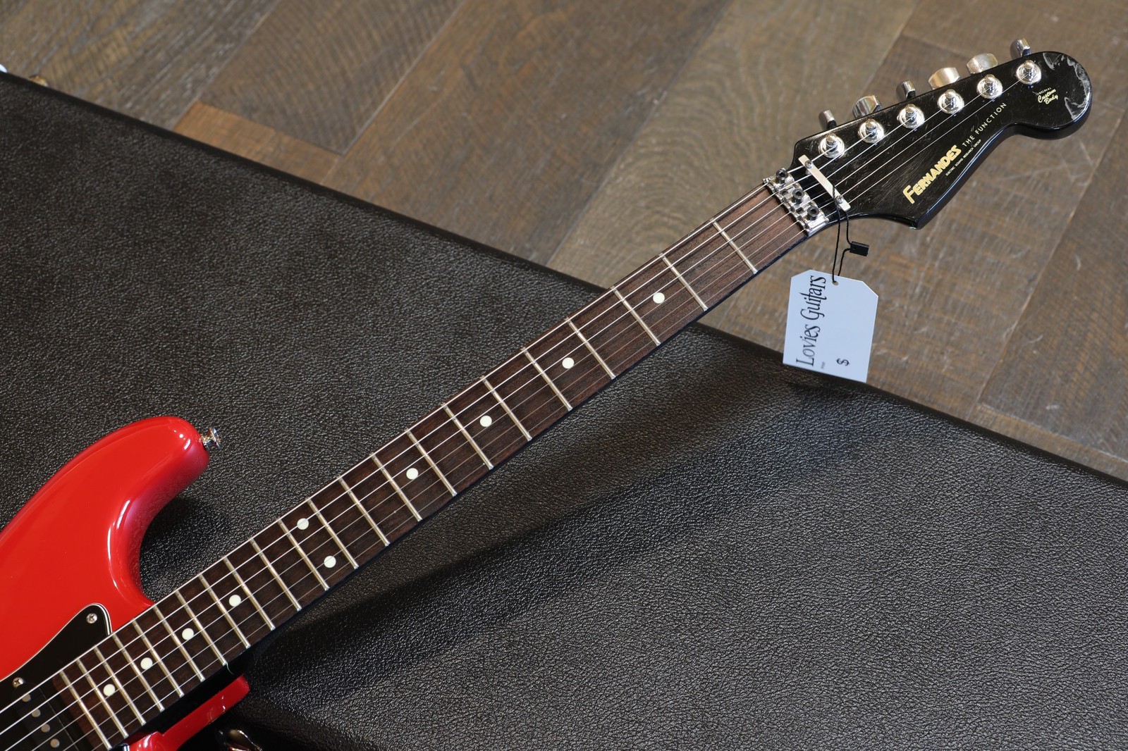 1984 Fernandes Brad Gillis ST-155BG Prototype Guitar Red + OHSC