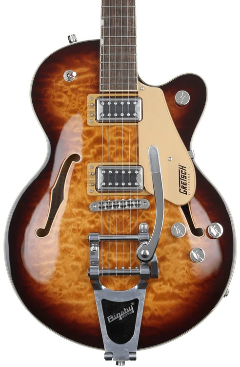Gretsch G5655T-QM Electromatic Center Block Jr. Quilt Semi-hollowbody Electric