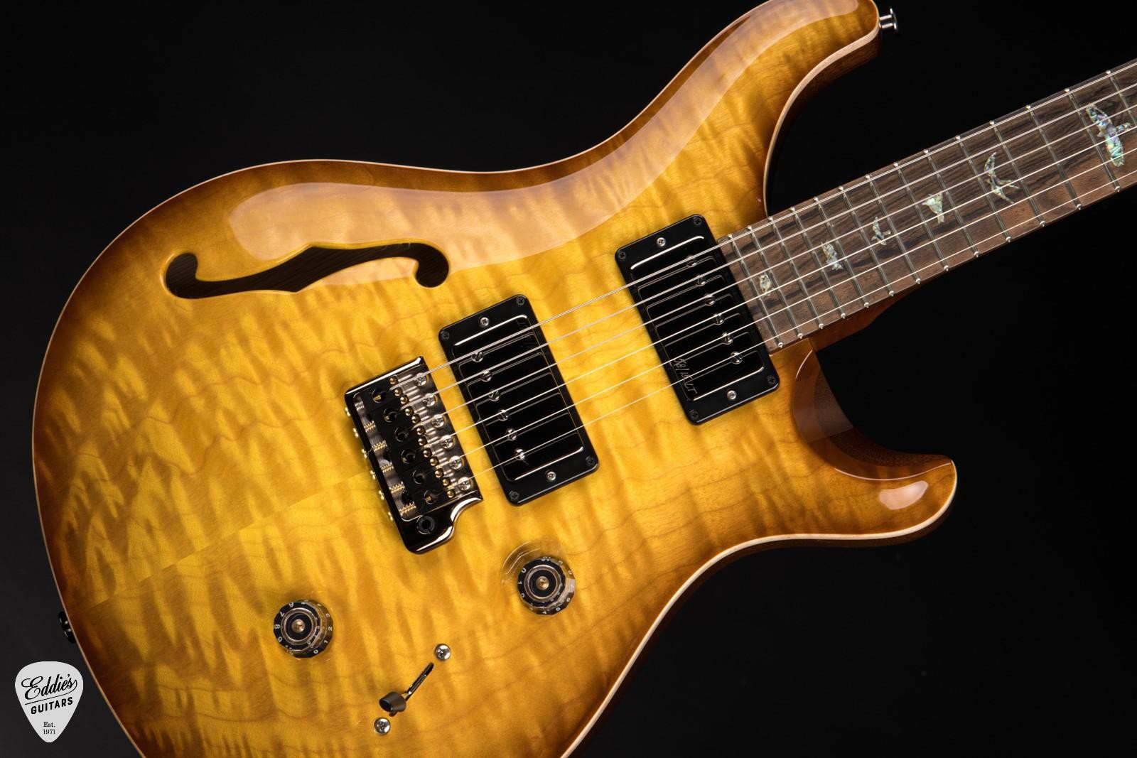 2024 – PRS Eddie’s Guitars Wood Library Custom 24 Semi-Hollow Korina/Ziricote –