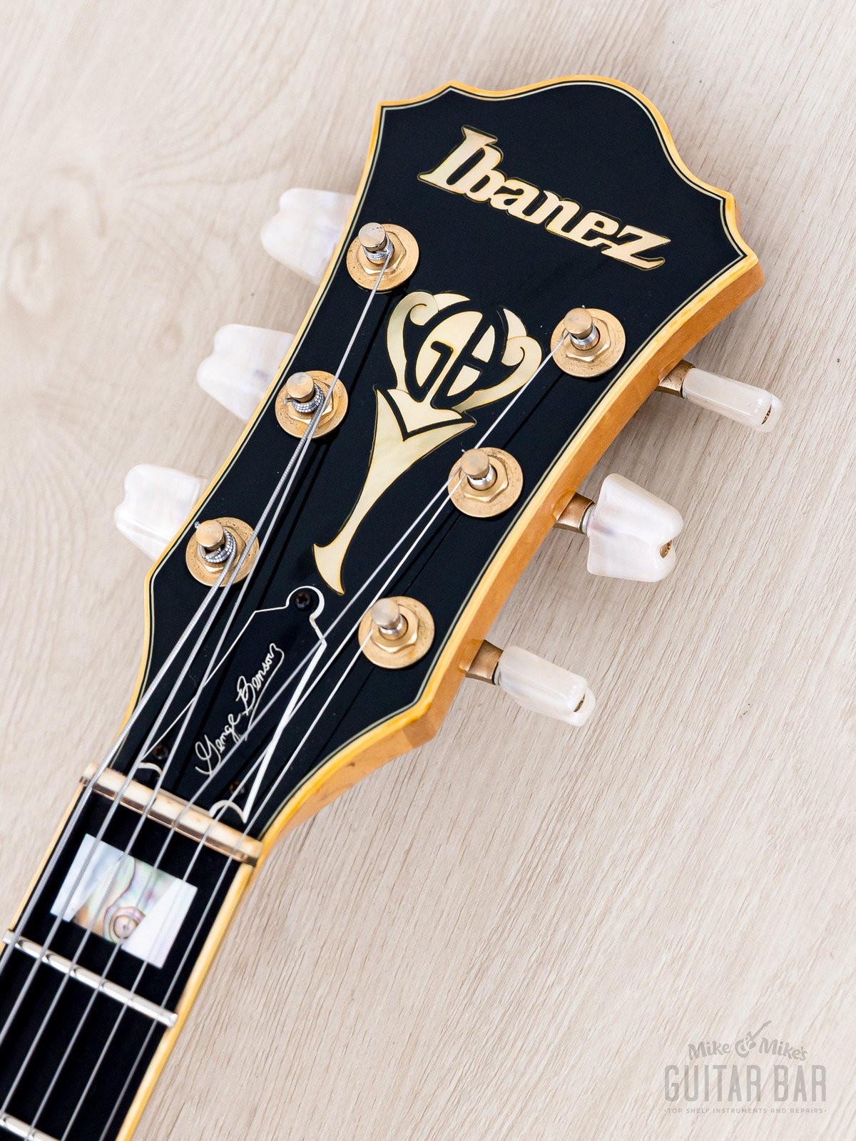 1980 Ibanez George Benson Signature GB10 Archtop Electric Guitar, Japan Fujigen