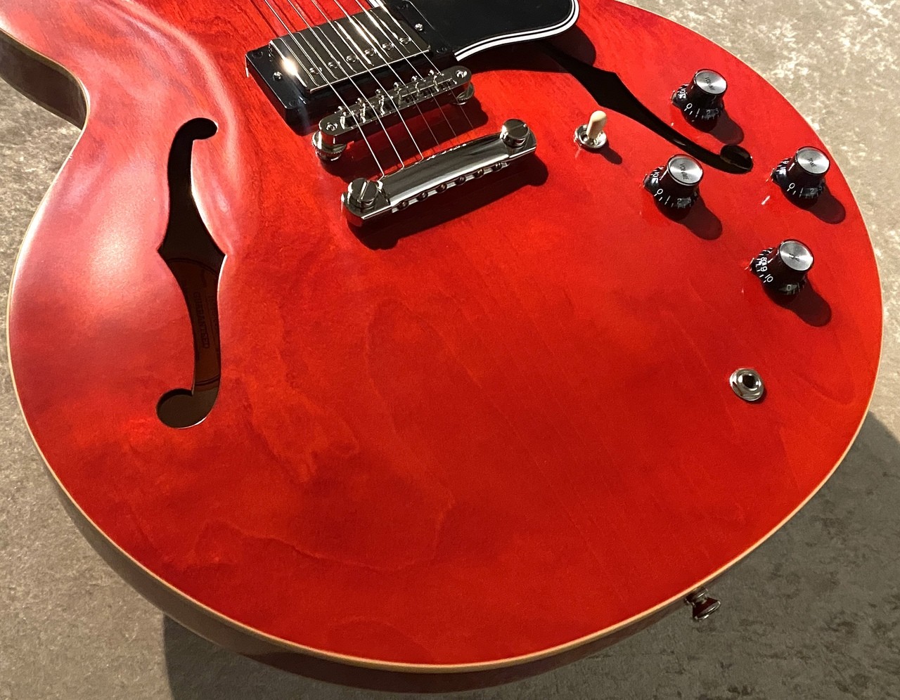 Epiphone 1962 ES-335 Reissue ~60’s Cherry~ #26031510459 3.75kg Custombucker Rose