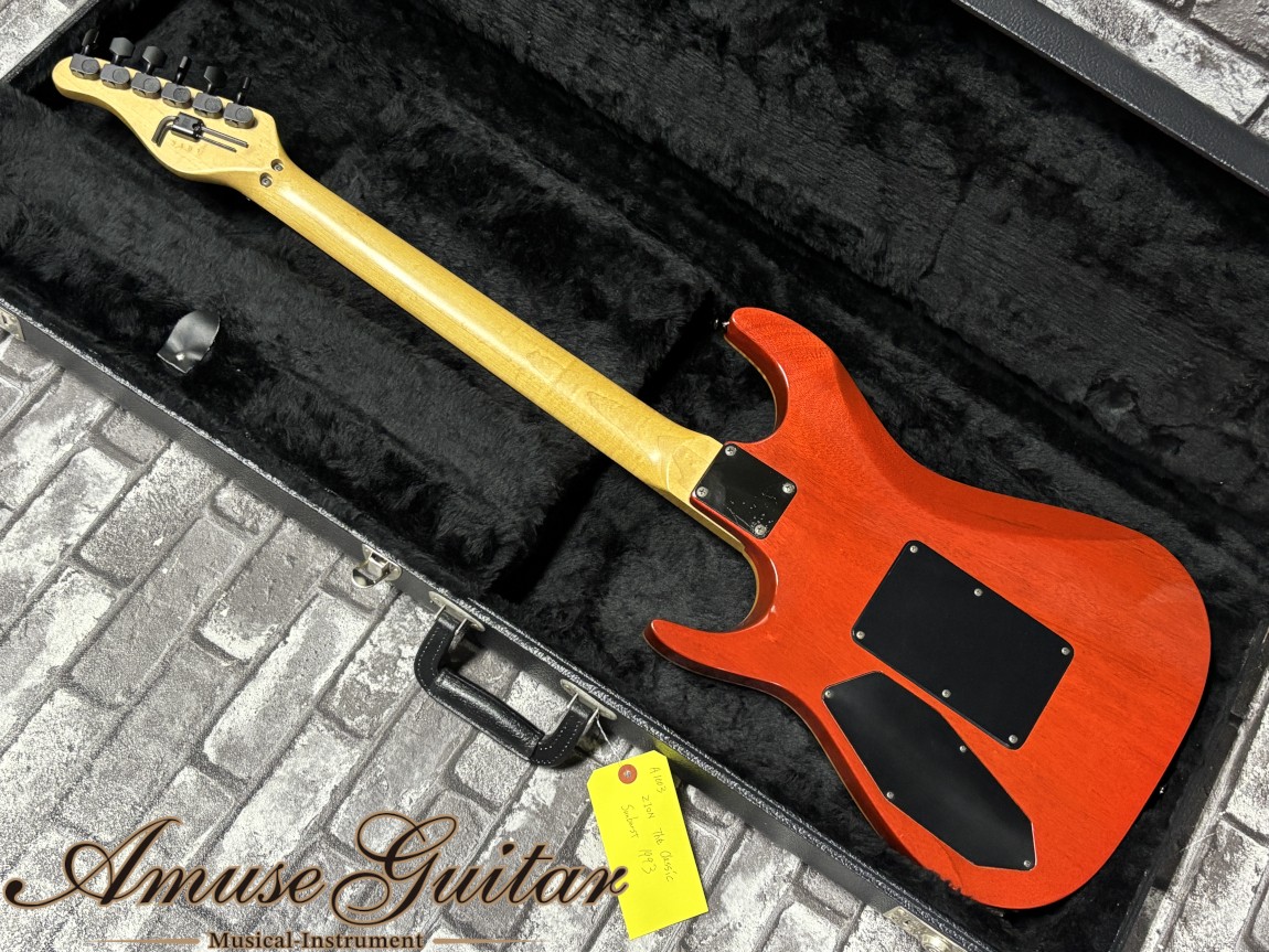 Zion The Classic Sunburst 1993 Electric Guitar Flame Maple Kahlers Trem Used