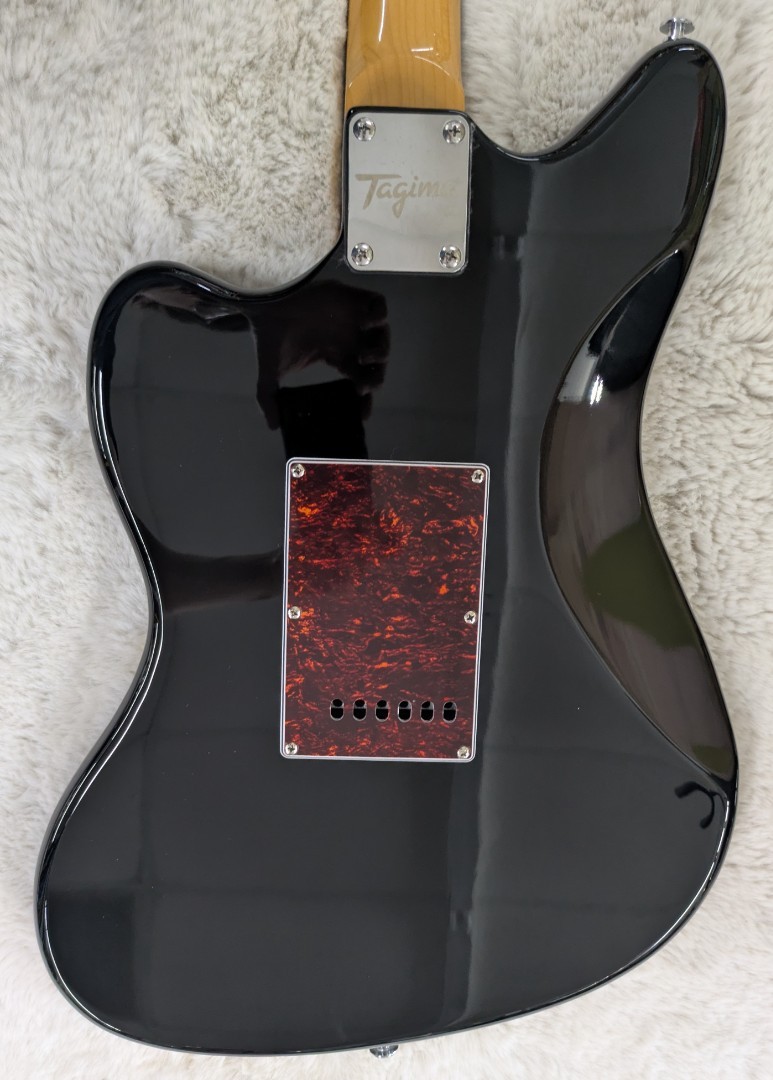 Tagima TW61 BK-DF/TT Offset Electric Guitar w/P90s, Black – B stock – Jazz Mastr