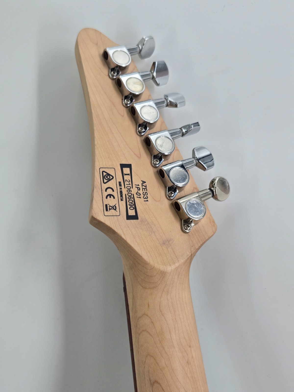 Ibanez AZES31 6 String Electric Guitar Maple Neck (Vermilion)