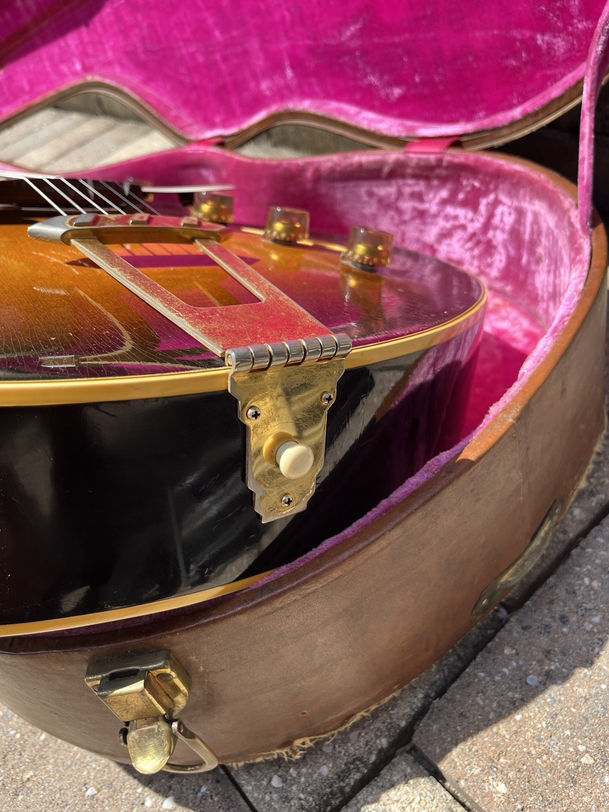 Vintage 1952 Gibson ES 5 Hollow Body Guitar