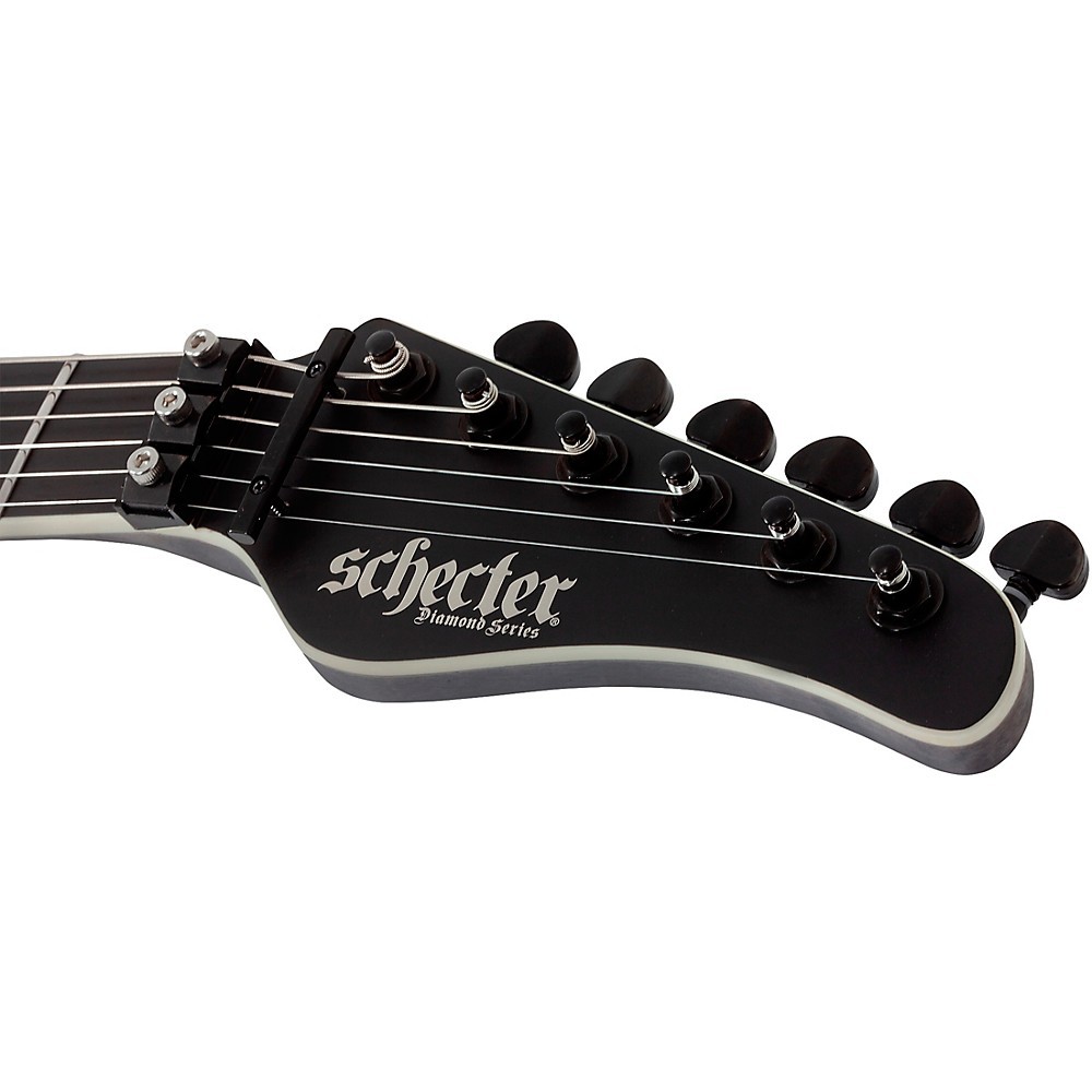 Schecter Guitar Research PT FRS SLS Elite Evil Twin Electric Guitar Satin Black