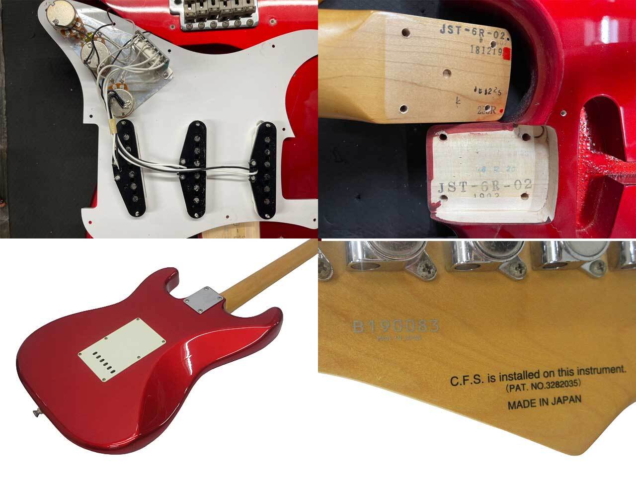 Fujigen guitar J-Classic Series JST-6R / CAR / Made in 2019 Strat type