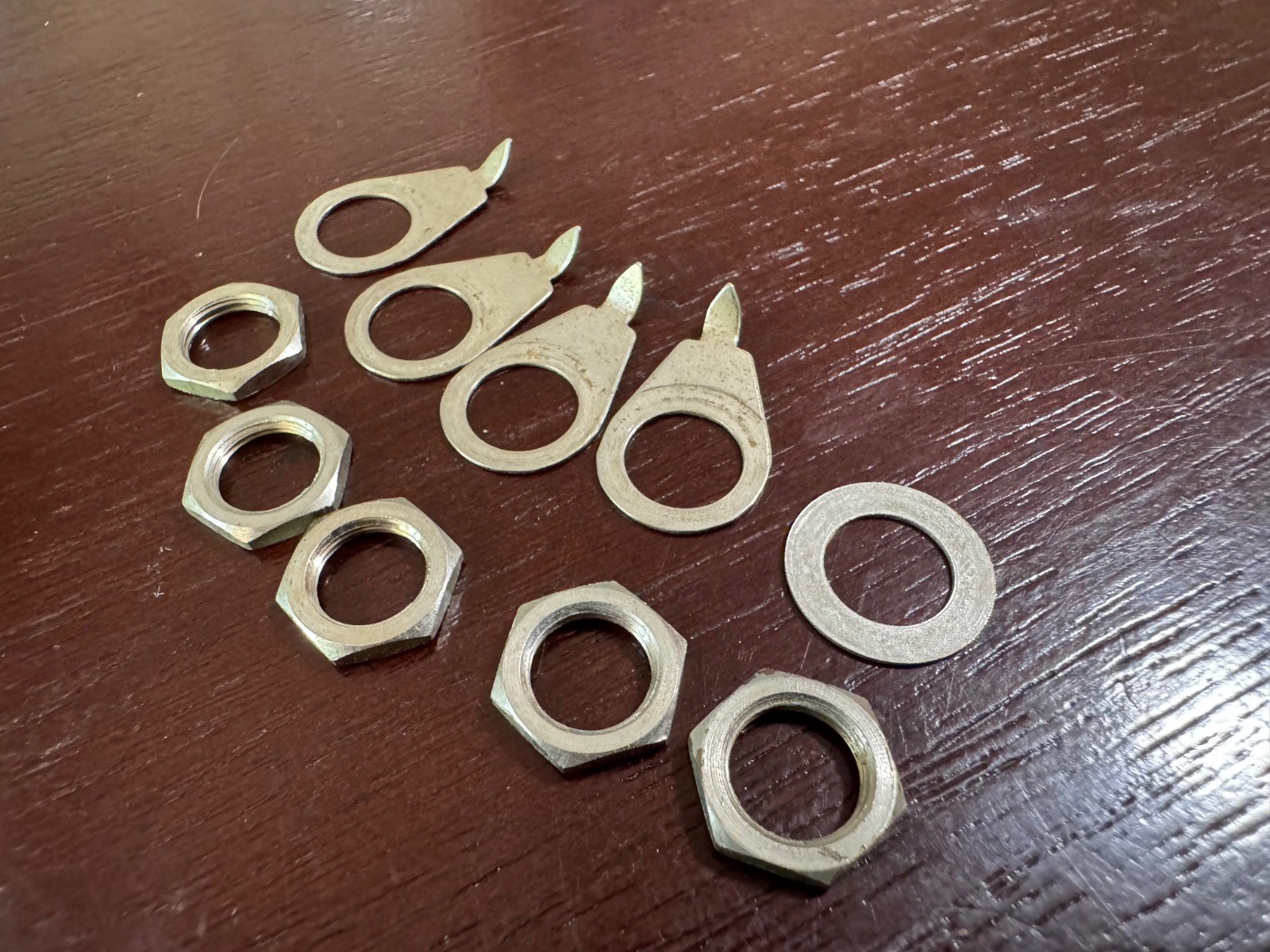 Gibson Vintage 1968 Les Paul Volume Tone Jack Washer Nuts ES SG 1967 1969 1970’s