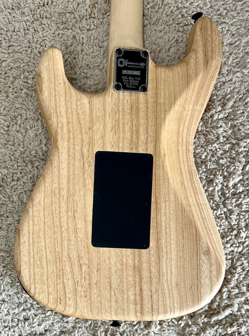 Charvel Pro-Mod So-Cal Style 1 HH FR M, Maple Neck, Natural Ash Electric Guitar
