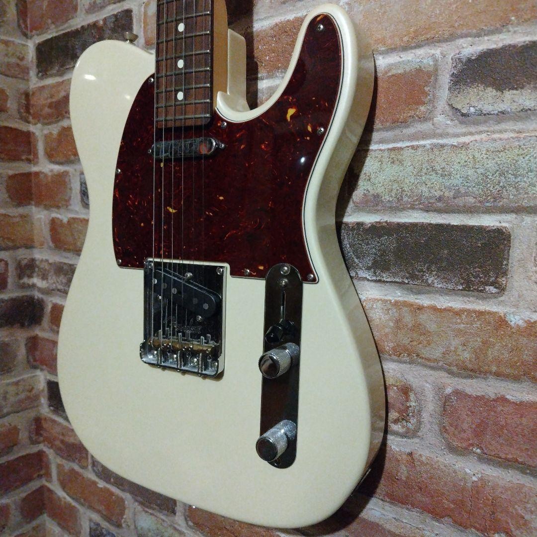 Fender American Showcase Telecaster Olympic Pearl Electric Guitar Used