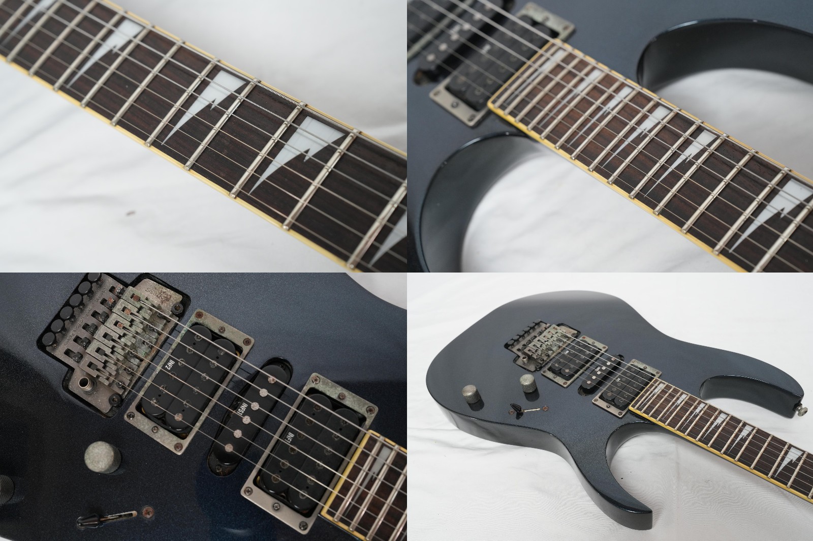 IBANEZ RGRT 47 DX NAVY METALLIC Through-Neck RG (2002 model)