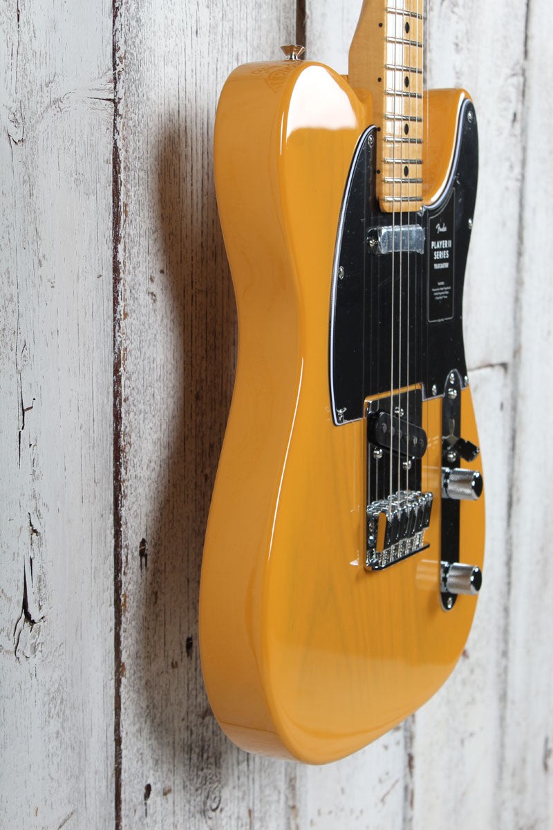 Fender Player II Telecaster Solid Body Electric Guitar Butterscotch Blonde