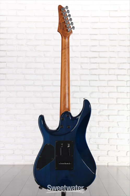Ibanez Standard AZ24S1F Electric Guitar – Transparent Turquoise Burst