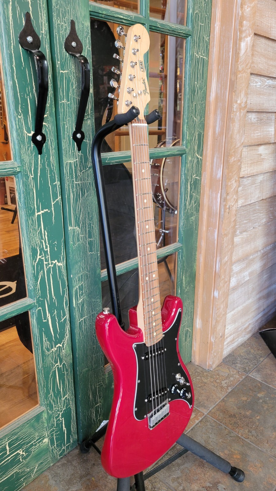 Fender Player Lead II Electric Guitar in Crimson Red Transparent