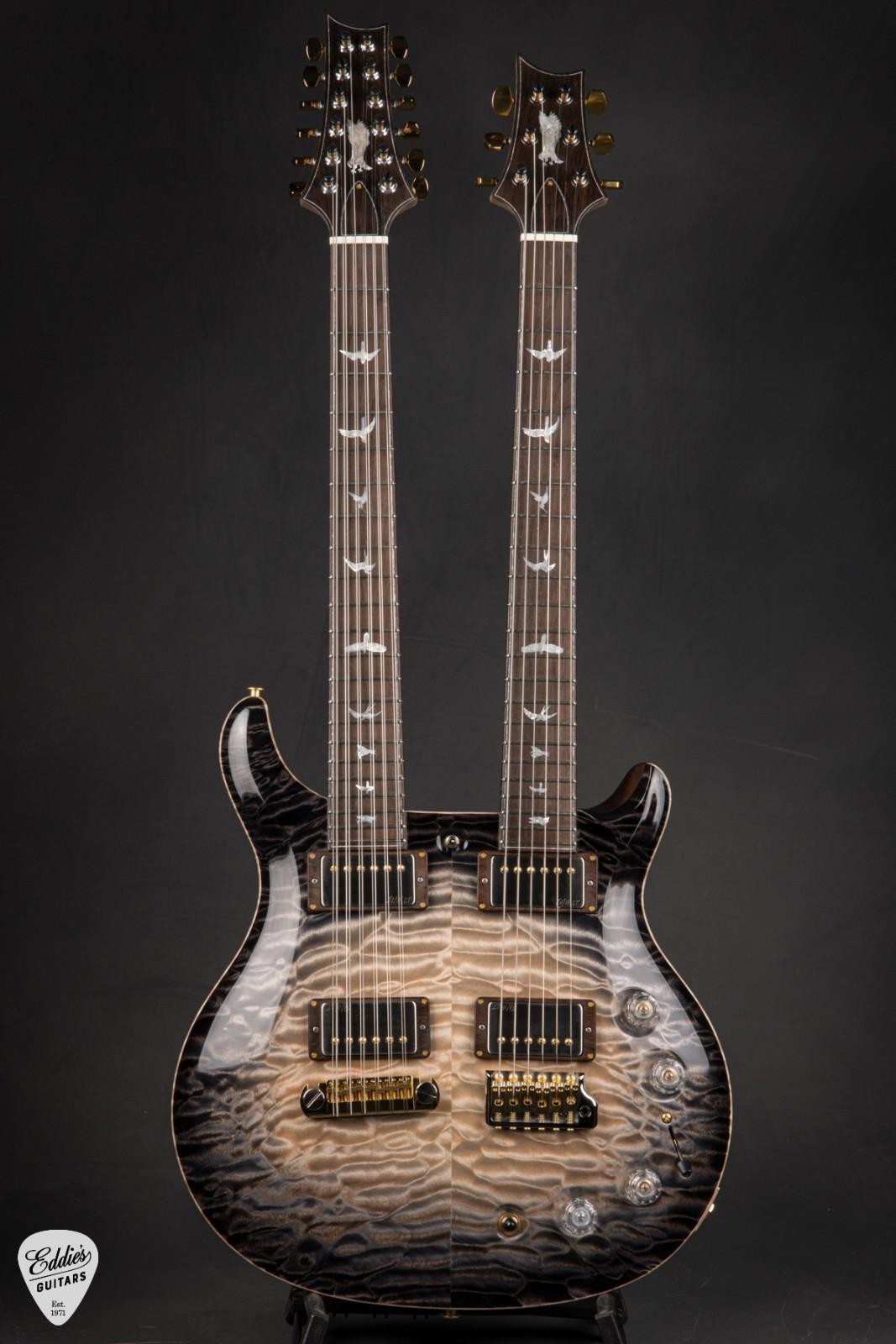 PRS Private Stock #12141 Brazilian Custom 22/12 String Double Neck – Frostbite G