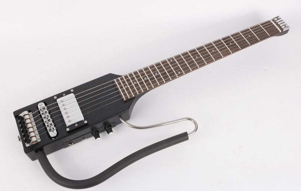 Ultra Short Scale Length electric silent travel guitar headless portable