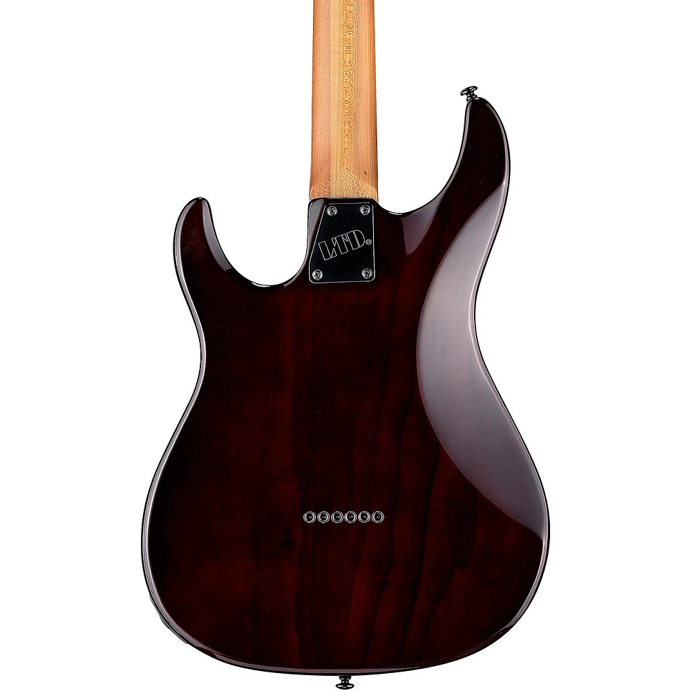 ESP LTD SN1000HT Electric Guitar Dark Brown Sunburst Black Pickguard