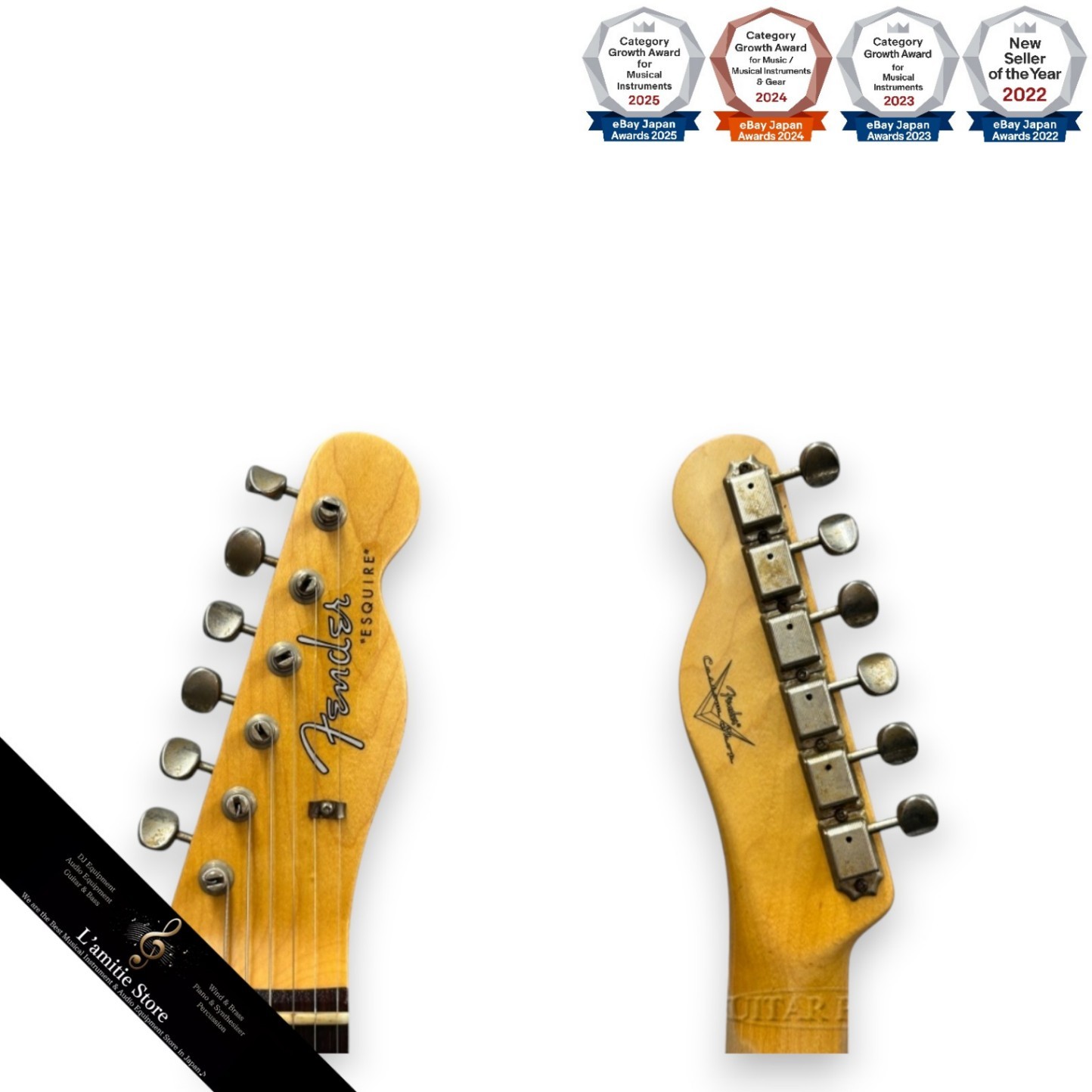 Fender Custom Shop 1964 Esquire Journeyman Relic Aged Vintage Blonde