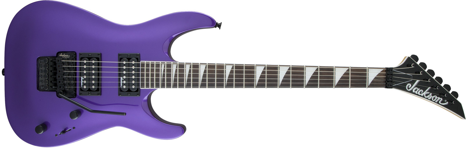 Jackson JS32 Arch Top Electric Guitar in Pavo Purple, Amaranth Fretboard