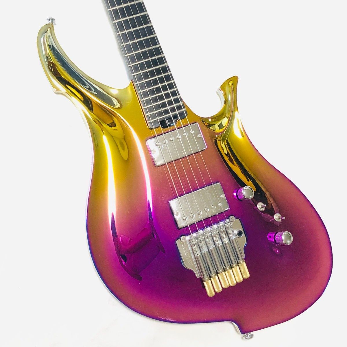 Koloss X6 Sunset Headless Guitar Aluminum Body Modern Style Excellent Condition