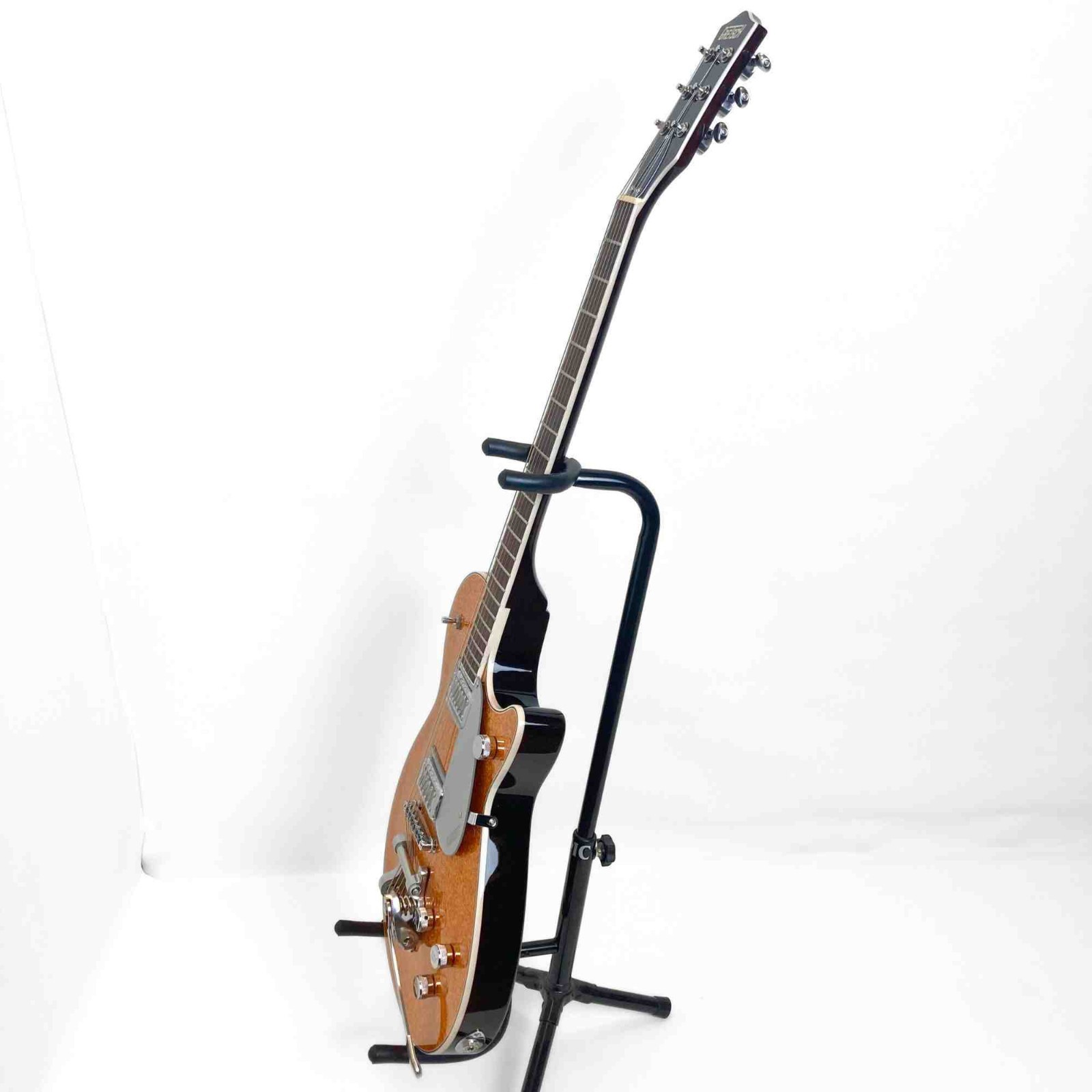 Gretsch G5230T Electromatic Sparkle Jet FT Single-Cut with Bigsby, Gold Sparkle