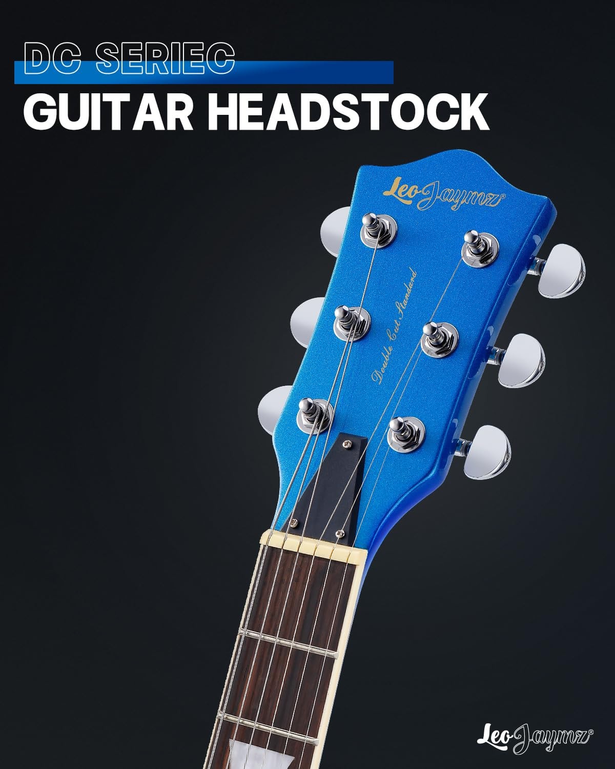 39 Inch Solid Body Electric Guitar – Poplar Wood Body，Maple Neck and Laurel W…